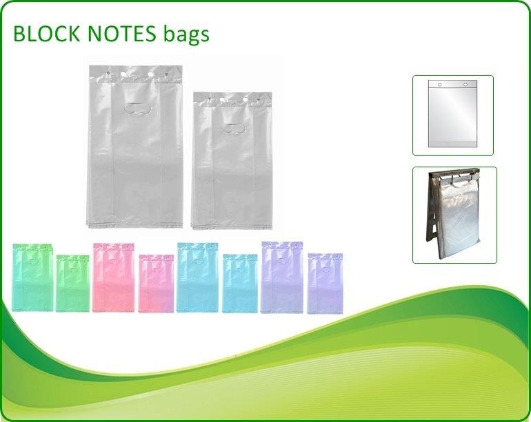 Block notes bags – Variplast Ltd.